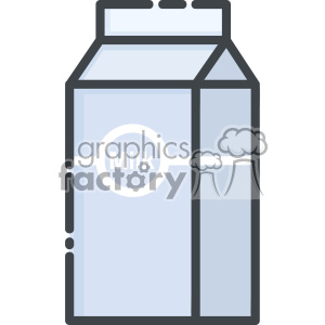 Milk Carton vector clip art images clipart. Commercial use image # 403855