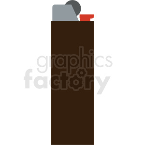 clipart - brown vector lighter flat icon.
