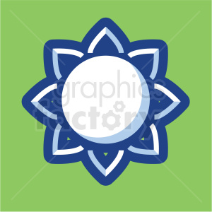 sun vector icon on green background clipart. Commercial use image # 410155