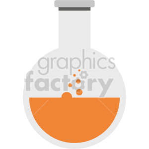clipart - laboratory beaker vector icon graphic clipart no background.