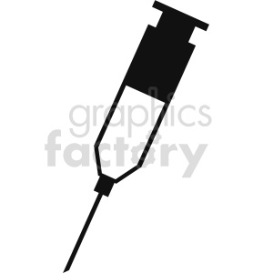 medical first+aid hypodermic+needle black+white