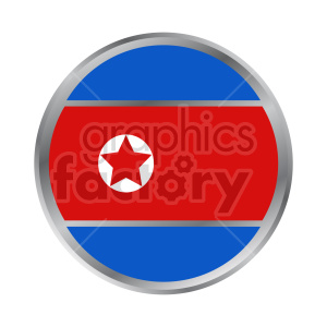 clipart - Flag of North Korea 4.