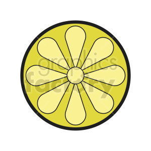 clipart - lemon icon.