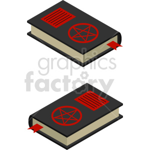 satan worship book vector image bundle clipart. Royalty-free image # 416978