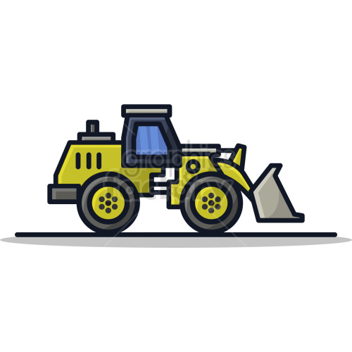front end loader clipart clipart. Royalty-free image # 418258