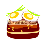   sandwich food egg eggs Animations 2D Food 
