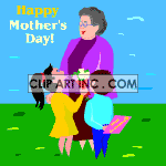   mom mommy mothers day mother family kid kids  0_Mothers012.gif Animations 2D Holidays Mothers Day 