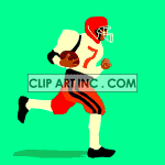   football running run  football001.gif Animations 2D Sports Football 