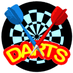 clipart - animated dartboard.