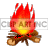 clipart - campfire animation.