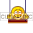 swinging smiley clipart.