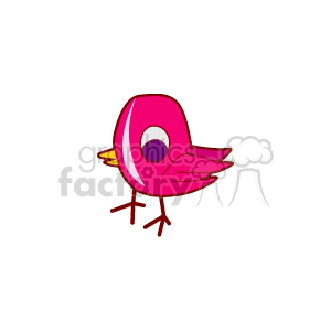 bird birds animals silly funny  bird500.gif Clip Art Animals Birds tweet twitter pink cartoon funny cute anime