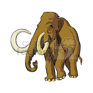 mammoth clipart. Commercial use image # 131440