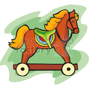 rockinghorse clipart. Commercial use image # 132822
