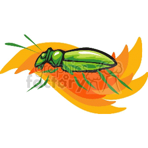 cricket0001 clipart. Royalty-free image # 132995