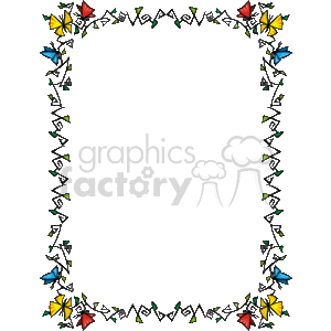 border borders insect insects butterfly butterflies   wut_04_c Clip Art Borders 