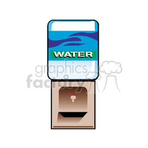 WATERCOOLER01 clipart. Royalty-free image # 134640