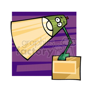 lamp clipart. Royalty-free image # 134768