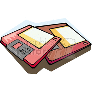   floppy disk disks disc discs save computer computers data floppies  diskettes2121.gif Clip Art Business Computers 