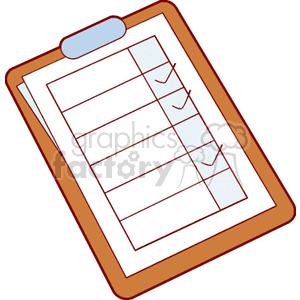 clipboard700 clipart. Royalty-free image # 136466