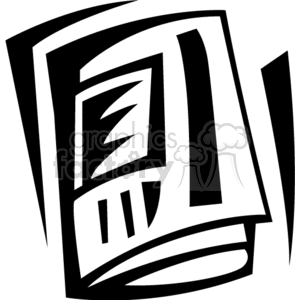 newspaper300 clipart. Commercial use image # 136517