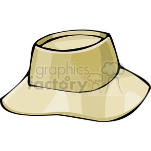 Sun hat clipart. Royalty-free image # 137575