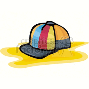   clothes clothing hat hats cap caps baseball  hat6121.gif Clip Art Clothing Hats 