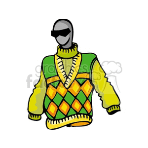   clothes clothing shirt shirts sweater sweaters vest vests Clip Art Clothing Shirts 