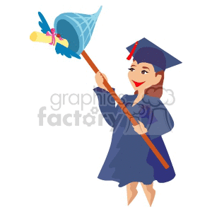 1004graduation048 clipart. Commercial use image # 139521
