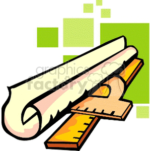 ruler-paper clipart. Commercial use image # 139694