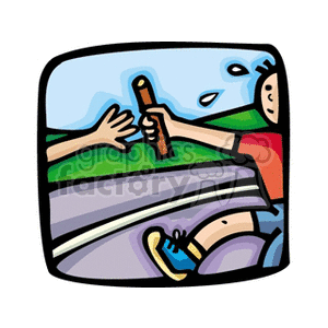 relayrunner clipart. Commercial use icon # 139920