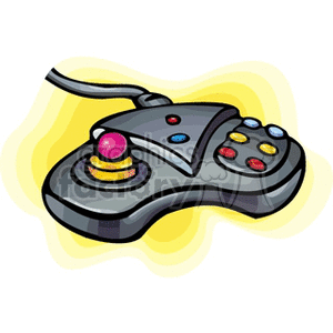   game games video joystick joysticks gamepad gamepads  paneljoystick2.gif Clip Art Entertainment Video Games 