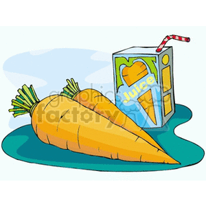 carrotjuice clipart. Commercial use image # 140434