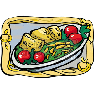 dinner2 clipart. Commercial use image # 140525