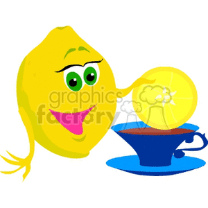  food cartoon lemon lemons   fruit012-9-2004 Clip Art Food-Drink 
