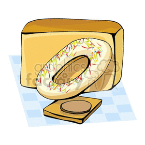   dessert food bread pastry cake  bread16.gif Clip Art Food-Drink Bakery 