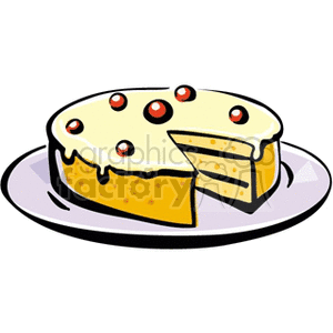   cake cakes dessert junkfood food  cake17121.gif Clip Art Food-Drink Bakery 