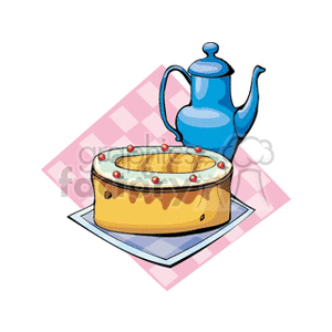   cake cakes dessert junkfood food  cake4121.gif Clip Art Food-Drink Bakery 