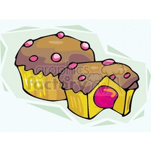   cake cakes dessert junkfood food cupcake cupcakes  cake6121.gif Clip Art Food-Drink Bakery 