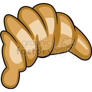bread croissant croissants roll rolls breakfast food Clip Art