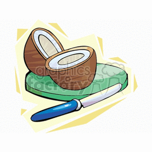 coconut121 clipart. Royalty-free image # 141929