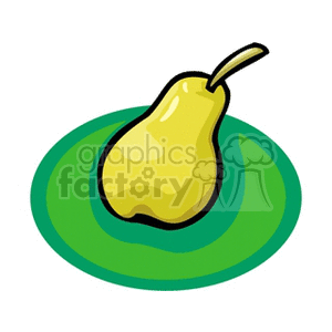   fruit food pear pears  duchesspear.gif Clip Art Food-Drink Fruit 