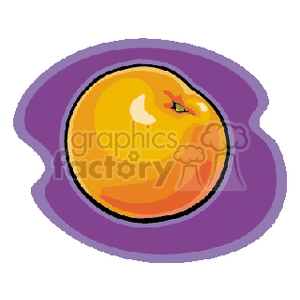 orange3 clipart. Commercial use image # 142026