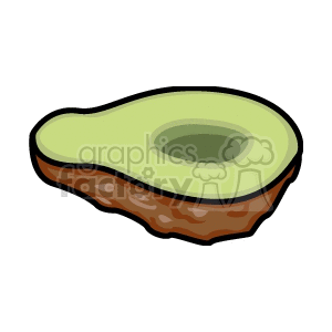 avocado  clipart. Royalty-free image # 142276
