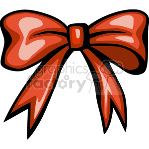 red bow clipart. Commercial use image # 142879