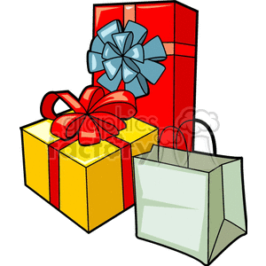   christmas xmas holidays gift gifts present presents  FHH0236.gif Clip Art Holidays Christmas 