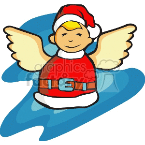 christmas-angel6 clipart. Royalty-free image # 142977