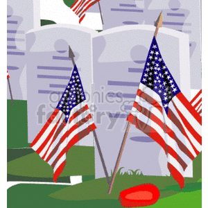 soldier cemetery  clipart. Royalty-free image # 145078