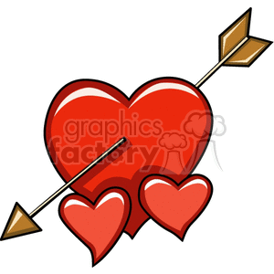   valentines day holidays love hearts heart arrow arrows  FHH0176.gif Clip Art Holidays Valentines Day 