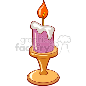candle202 clipart. Commercial use image # 146498